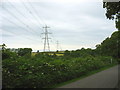 Power lines in LL77 7SF