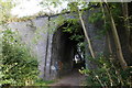 Former rail bridge on Dingle Lane in S44 5XJ
