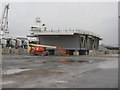 Fabrication yard at Rosyth in Rosyth