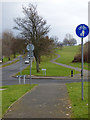 Cycle path Glenburn Road in PA2 8PU