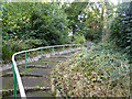 Steps from Mornington Road to Baring Road, Cowes in PO31 8DG