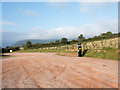 Enormous car park below Ysgyryd Fawr in Llantilio Pertholey Community