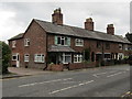Row of houses, Audlem Road, Nantwich in CW5 7AJ
