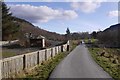Peebles Railway trackbed, Cardrona in EH45 9GY