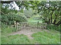 Poorton, gate & stile in DT6 3TJ