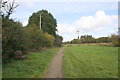 Footpath through Willow Meadows in OX18 3RT