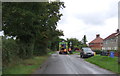 Bin day on Southwold Road, Brampton in Brampton with Stoven