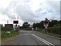Moulton Level Crossing on High Green in Great Moulton