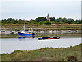Barling church from across Barlinghall Creek in SS3 0FJ