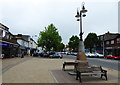 Drinking fountain in Epping High Street in CM16 5BH