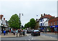 Looking northwards up Epping High Street in CM16 5BH