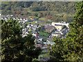 View over Aberfan, 50 years on in CF46 6UF