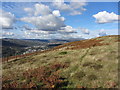 View north along Mynydd Cilfach-yr-encil in CF48 4LL