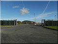 Entrance to former air base at Edzell in DD9 7XB