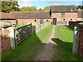 Farm buildings at Moseley Old Hall in WV10 8QY