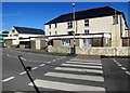 Zebra crossing to Golden Sands, Tywyn in LL36 0AW