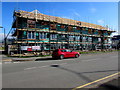 Housing construction, Marine Parade, Tywyn in LL36 0AW