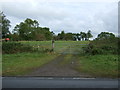 Field entrance off the B1062 in Shipmeadow