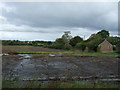Farmland and building near Mettingham House in NR35 1TD