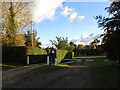 The entrance to Rectory Farm in West Rasen