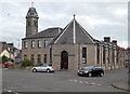 Kincardine - impressive building with clock tower in Kincardine
