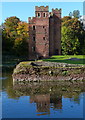 The west wing of Kirby Muxloe Castle in LE9 2EF