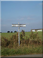 Signpost on Dale Road in IP21 5RH