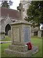 War memorial in Holy Trinity in BS30 5SX