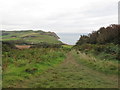 Coastal path near Seatown up to Golden Cap in DT6 6JU
