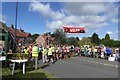 Start of the Escrick 10k in YO19 6JA