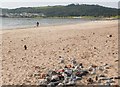 Llanelli beach, looking across the water to the town of Pwll in SA15 2LZ
