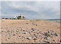 The Discovery Centre and the beach, Llanelli in SA15 2LZ