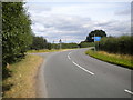 Bassingfield Lane approaching Bassingfield in NG2 6NB
