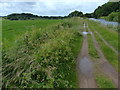 Towpath along the Leeds and Liverpool Canal in WN8 7RE
