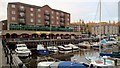 The Merchants Tavern, across St Peter's Marina in NE10 0SB