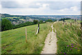 The Cotswold Way heading towards Bath in BA1 9AB