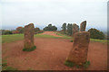 Footpath along top of Clent by Four Stones in DY9 9PA