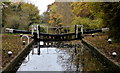 Blue Bank Lock No 37 on the Grand Union Canal in LE2 9JT