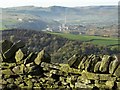 Looking from Shatton Moor to Hope Cement Works in Brough and Shatton
