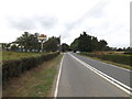 B1022 Maldon Road & Layer Marney Village sign in CO5 9XP
