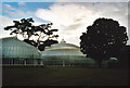Kibble palace in the evening in G12 9EN