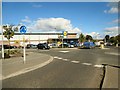 Entrance to Lidl Car Park, Thirsk in YO7 3FJ