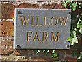 Willow Farm sign in CV13 6BJ