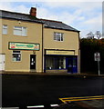 Two Main Street businesses, Cadoxton, Barry in CF63 1RP