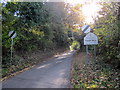 St Godwald's Road Finstall Village Sign in B60 3DH