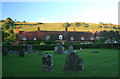 Turville from the churchyard of St Mary's in RG9 6QX