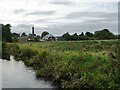 New house and old chimney, Maesbury Marsh in SY10 8JF