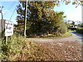 Looking southwards on Deak's Lane at Ansty Farm in RH17 5RW