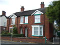 Houses on Croxton Lane. Middlewich in CW10 9QE