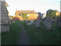 Churchyard of St James's Church in MK17 0FX